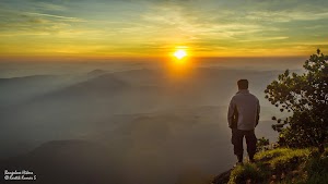 Sunrise view from Kumara Parvatha peak