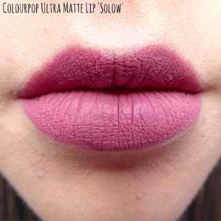 Colourpop Ultra Matte Lip | Solow Lip Swatch