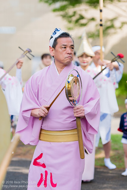 紅連、小金井子供フェスタでの阿波踊り、連長の八野さん