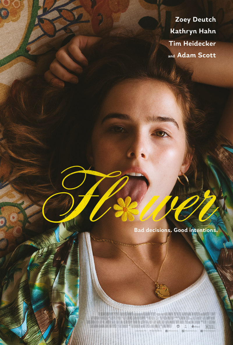 flower zoey deutch poster