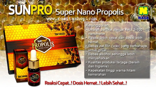 khasiat sunpro propolis nasa