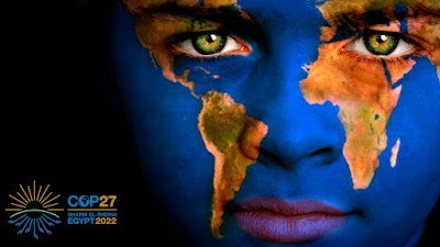 COP27, UNFCCC, Climate Change, Earth, Blue