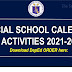 OFFICIAL SCHOOL CALENDAR OF ACTIVITIES 2021-2022