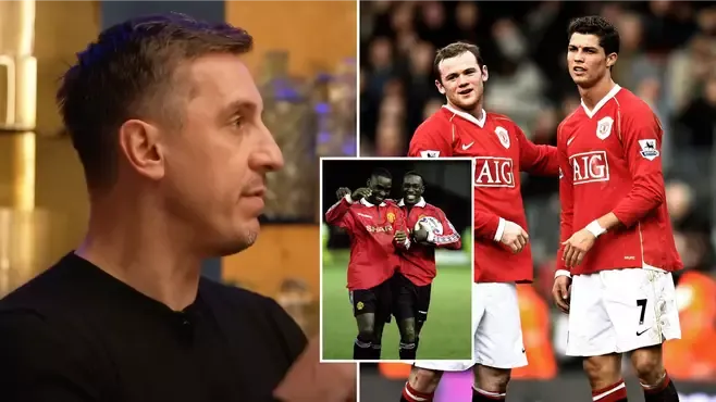 Gary Neville names his 'number one' Man Utd centre forward of all time, claims he was hugely underrated
