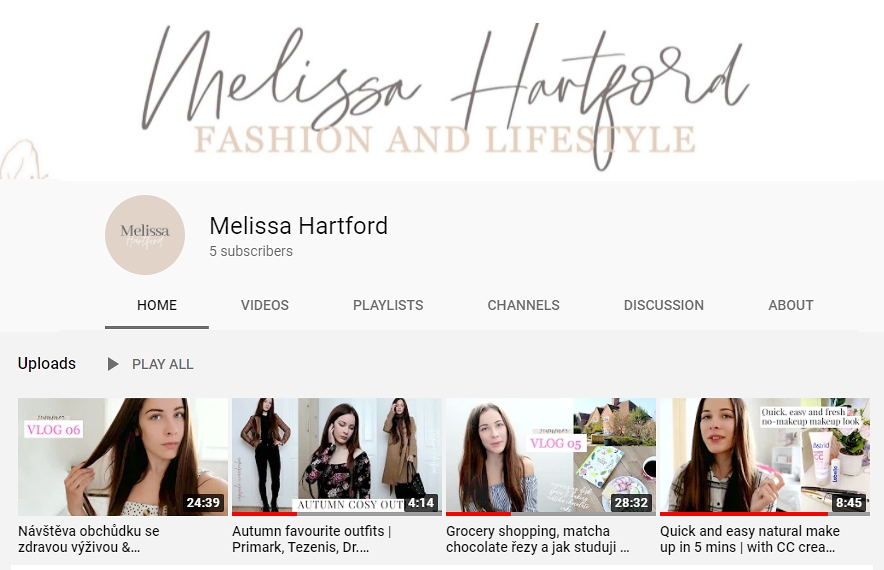 fashion outfit Melissa Hartford autumn england youtube vlogs  podzim anglie blogger