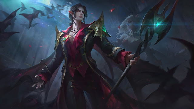 Cecilion Embrace of Night Heroes Mage of Skins ML HD Wallpapers