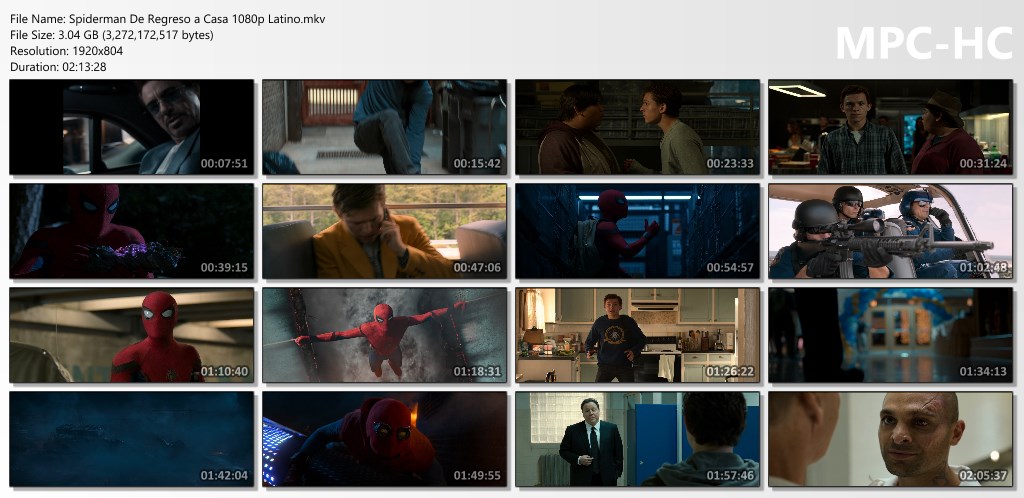 capturas pelicula Spider-Man De Regreso a Casa latino