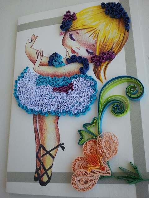 beautiful quilled picture by Aurelia Eugenia