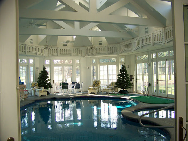 Swimming Pool Decoration Impressive Indoor