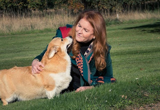 Sarah Duchess of York shares new snaps of the Queen's dogs
