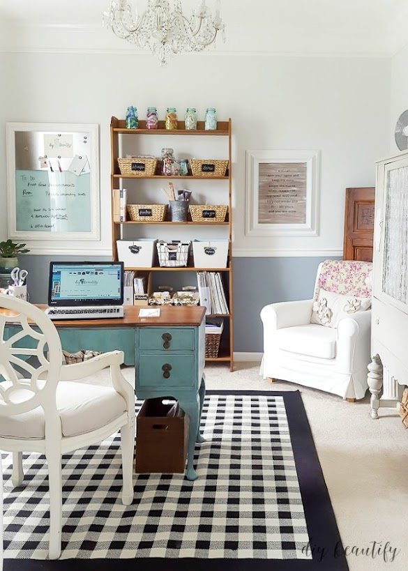 Office Craft Room - 19 Craft Room Ideas That Will Boost Your Creativity And Inspire You - I'm so excited to show you how we created this space.