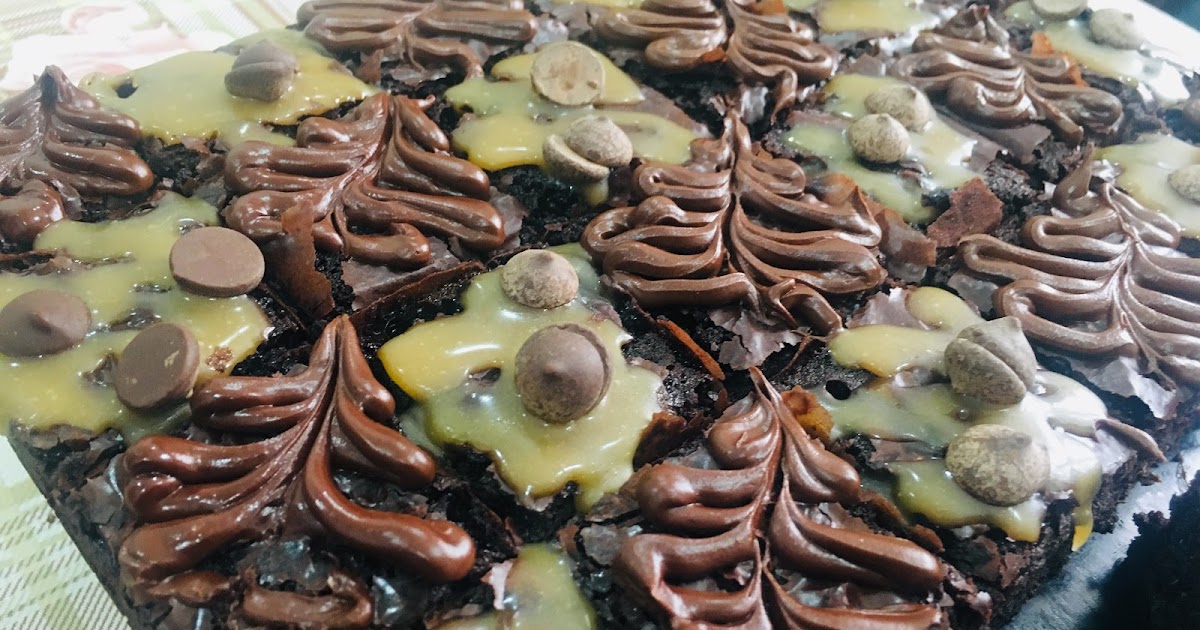 Resepi Topping Coklat Untuk Brownies - Percontohan b