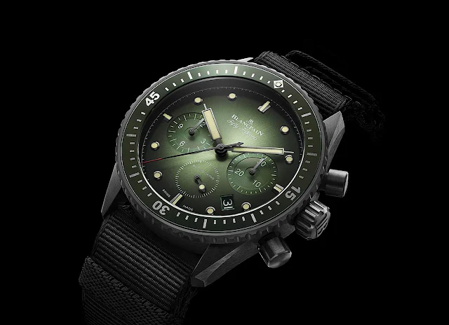 Blancpain Fifty Fathoms Bathyscaphe Chronographe Flyback Green