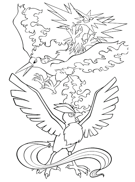 Legendary Pokemon Coloring Pages  The Legendary Pokemon Colouring In   Olympicsbabyhook