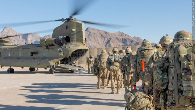 US troops would be withdrawn from Afghanistan