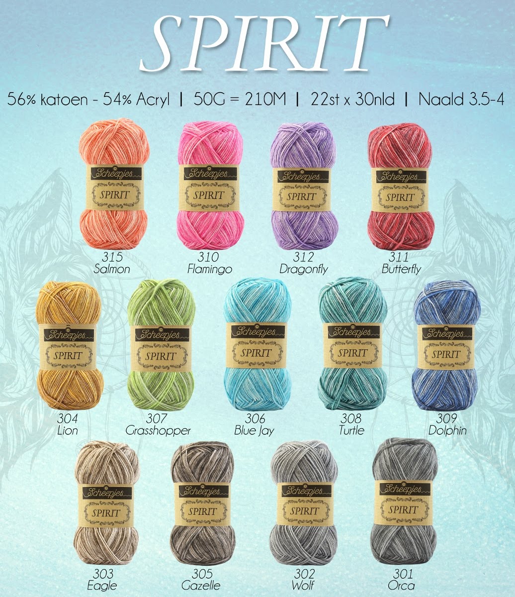 Cotton blend Spirit yarn by Scheepjes: yarn review by Lilla Bjorn Crochet