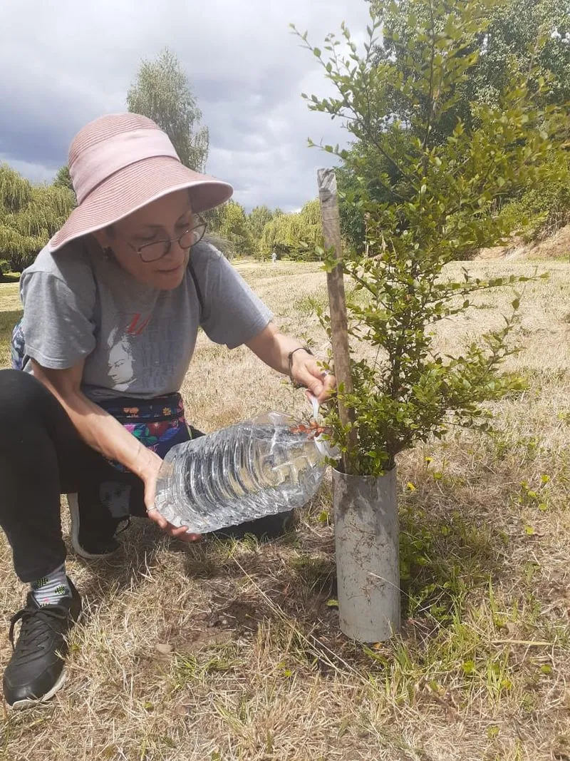 Nueva acción ambiental en el Parque Chuyaca