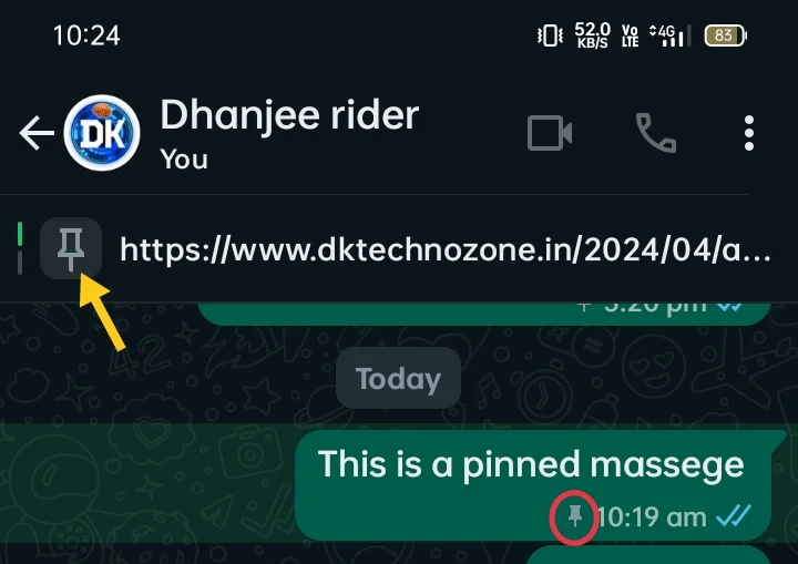 WhatsApp ke naye update mein 'Pinned Messages' feature kaafi useful hai aur users ko better group management ki suvidha deta hai. Is feature ka istemal karke users apne groups ko organized rakh sakte hain aur important messages ko priority de sakte hain.