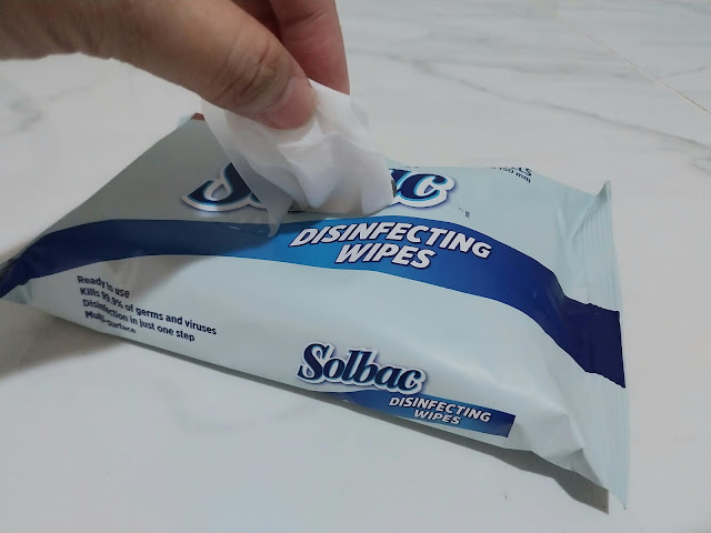 solbac disinfecting wipes