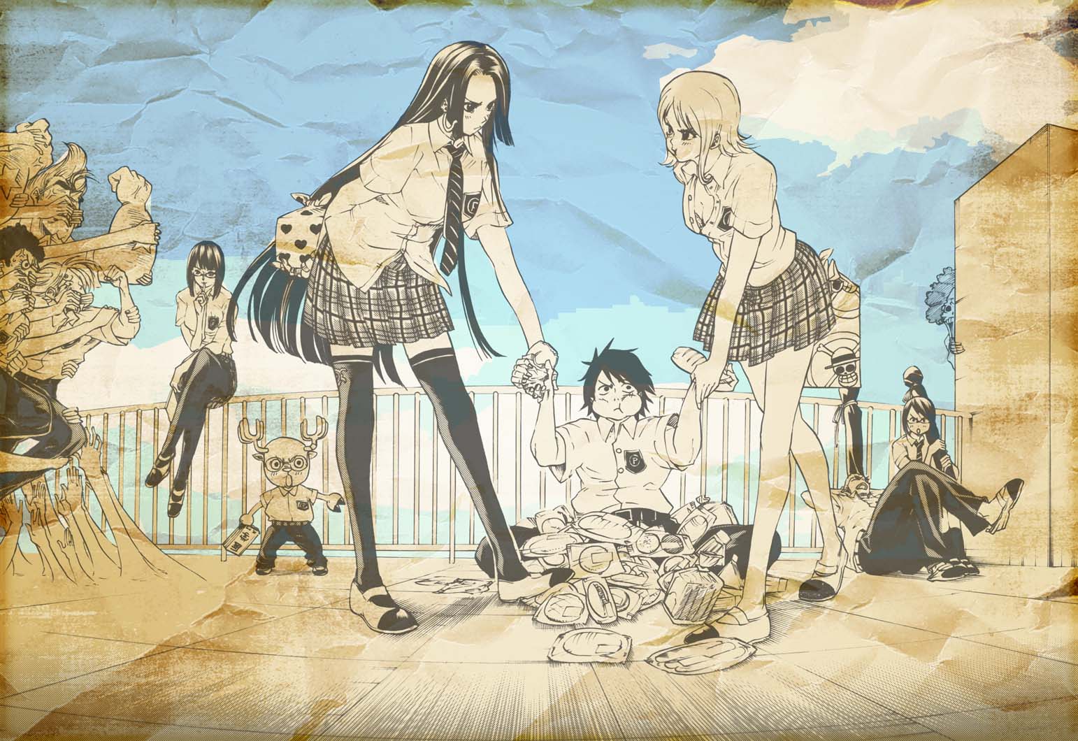 One Piece HD & Widescreen Wallpaper 0.354848275601474