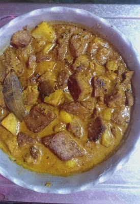 Dhokar Dalna recipe