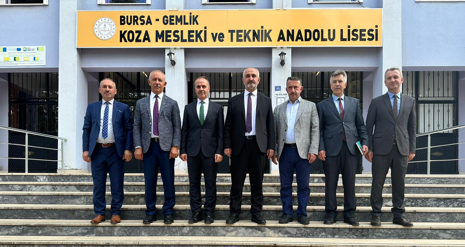 Koza Mesleki ve Teknik Anadolu Lisesi, Mesleki ve Teknik Eğitim Genel Müdürü Ali Karagöz'ü ağırladı