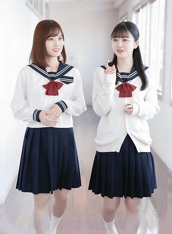 Beautiful Japanese High School Uniform Girl