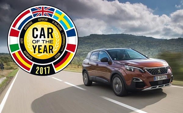 Peugeot 3008 Coche del Año en Europa 2017