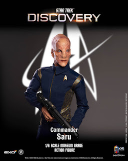 Hyper Realistic Action Figure 1/6  Lieutenant Commander Saru, Platz