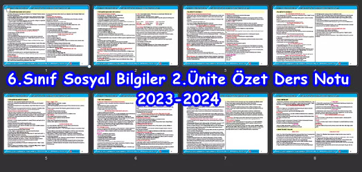6-Sinif-Sosyal-Bilgiler-Kultur-Miras-Ozet-Ders-Notu-2023-2024