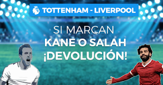 Paston promocion premier Tottenham vs Liverpool 15 septiembre