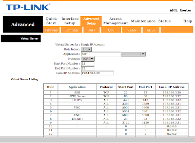 TP-link advanced setup