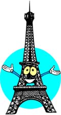 Paris: Paris Eiffel Tower Cartoon