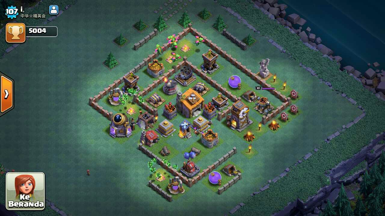 Base Aula Tukang COC Level 6 Terkuat 