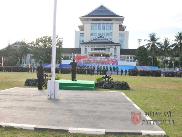 Upacara Peringatan Hari Juang Kartika (HJK) ke-73 di Ambon Berlangsung MeriahUpacara Peringatan Hari Juang Kartika (HJK) ke-73 di Ambon Berlangsung Meriah