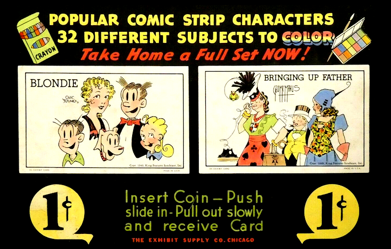 1949 Exhibit Supply Co. - King Feature Comics