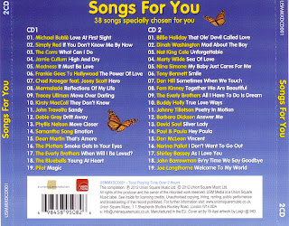 back - Songs For You - Various