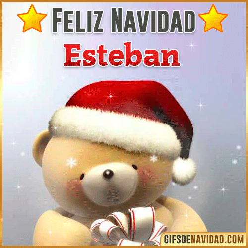 Feliz Navidad Esteban
