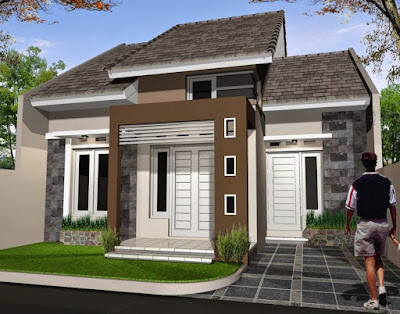 model rumah sangat sederhana terbaru