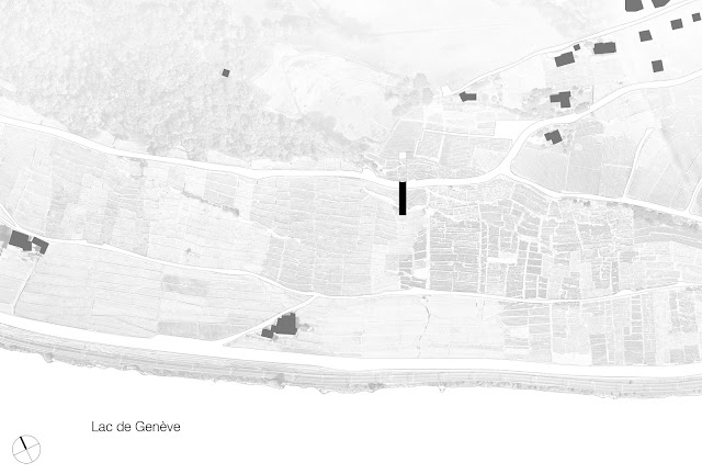 Site plan and location of the modern museum