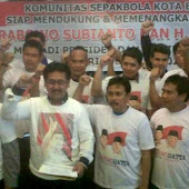 Komunitas Sepakbola Bola Jawa Barat dan Mantan Pemain Persib Bandung Dukung Prabowo-Hatta