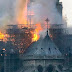 Incendio en la catedral de Notre Dame de París