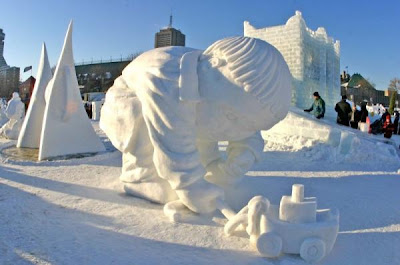 Incredible Creations in Snow