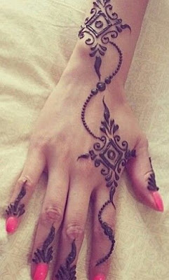 7 Best Simple Heena Designs For Hands