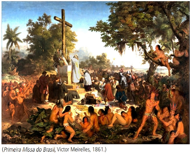 (Primeira Missa do Brasil, Victor Meirelles, 1861.)