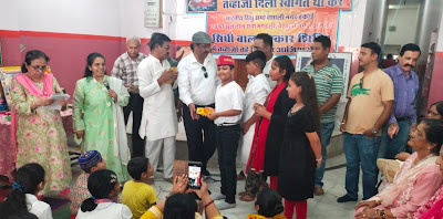 सिंधी बाल संस्कार शिविर संपन्न,  प्रतिभाओं का हुआ सम्मान