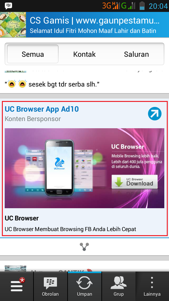 Cara Menghilangkan Iklan BBM Tanpa Root - RIALSOFT ...