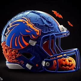 Boise State Broncos Halloween Concept Helmets