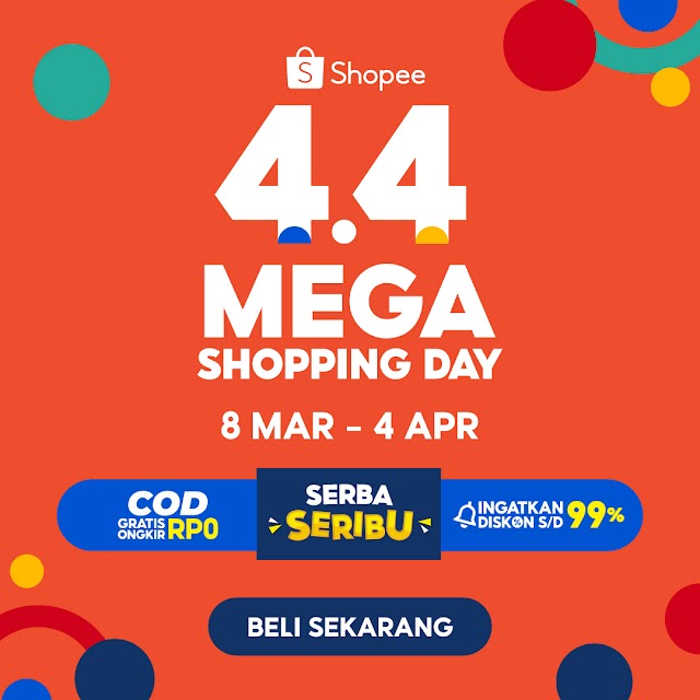 Shopee 4.4 Mega Shopping Day