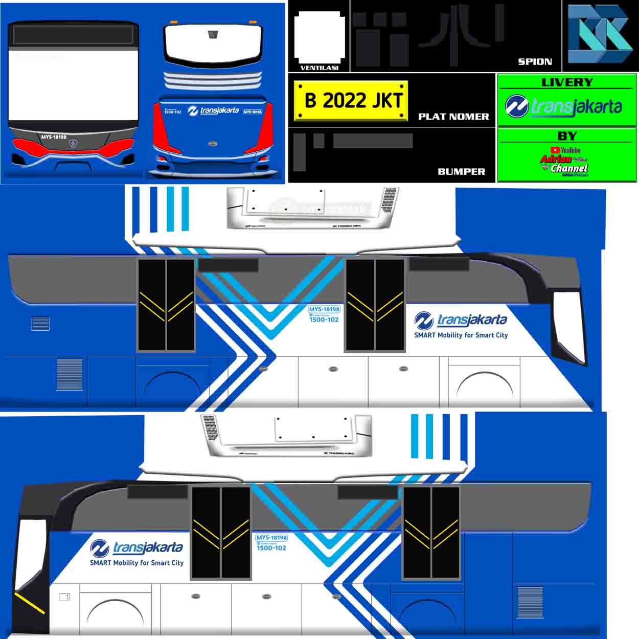 livery bussid transjakarta